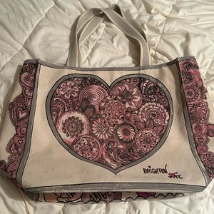 Canvas Brighton Tote Bag. SO CUTE!!